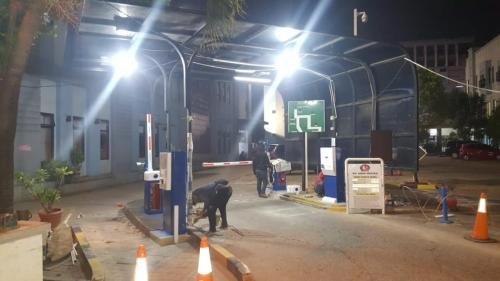 Instalasi Parkir Project 19 - Sensor Loop Detector Lantai Parkir